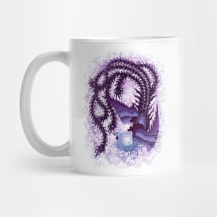 The purple bird Mug